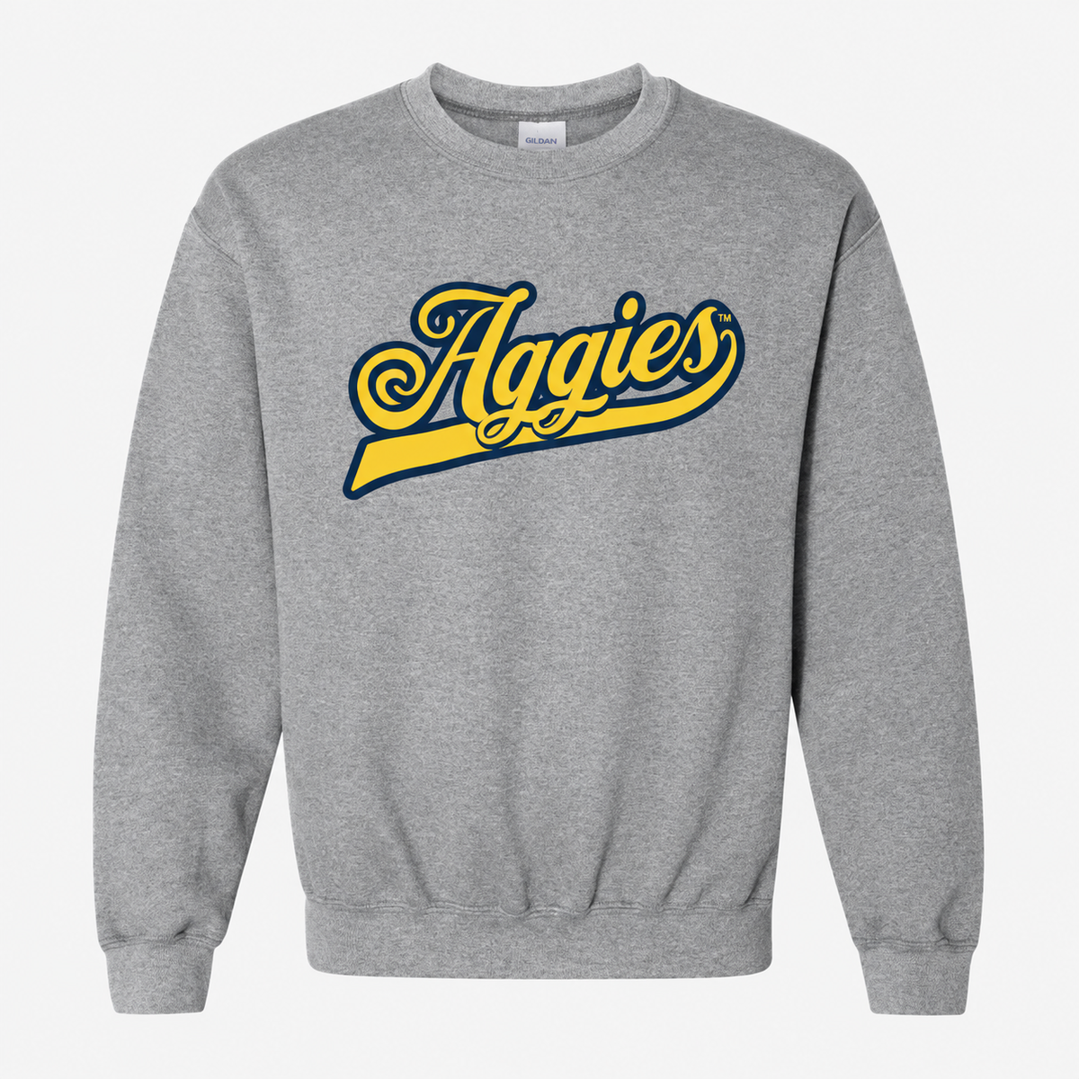 NCAT Aggies Varsity Gold Crewneck