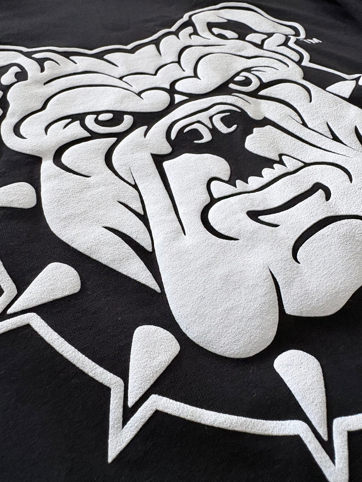NCAT Aggie Dog White on Black T-shirt Hoodie