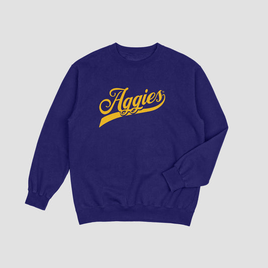 NCAT Aggies Varsity Navy Crewneck