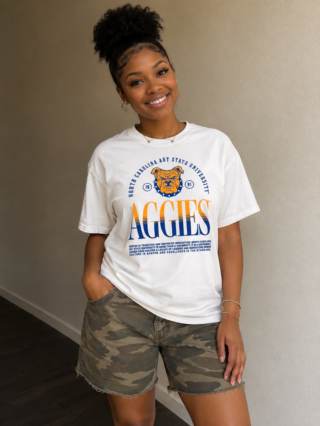 NCAT Traditional Ombre Aggies