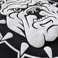 NCAT Aggie Dog White on Black T-shirt Hoodie
