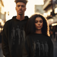NCAT Greensboro Four All Black Puff Sweatshirt