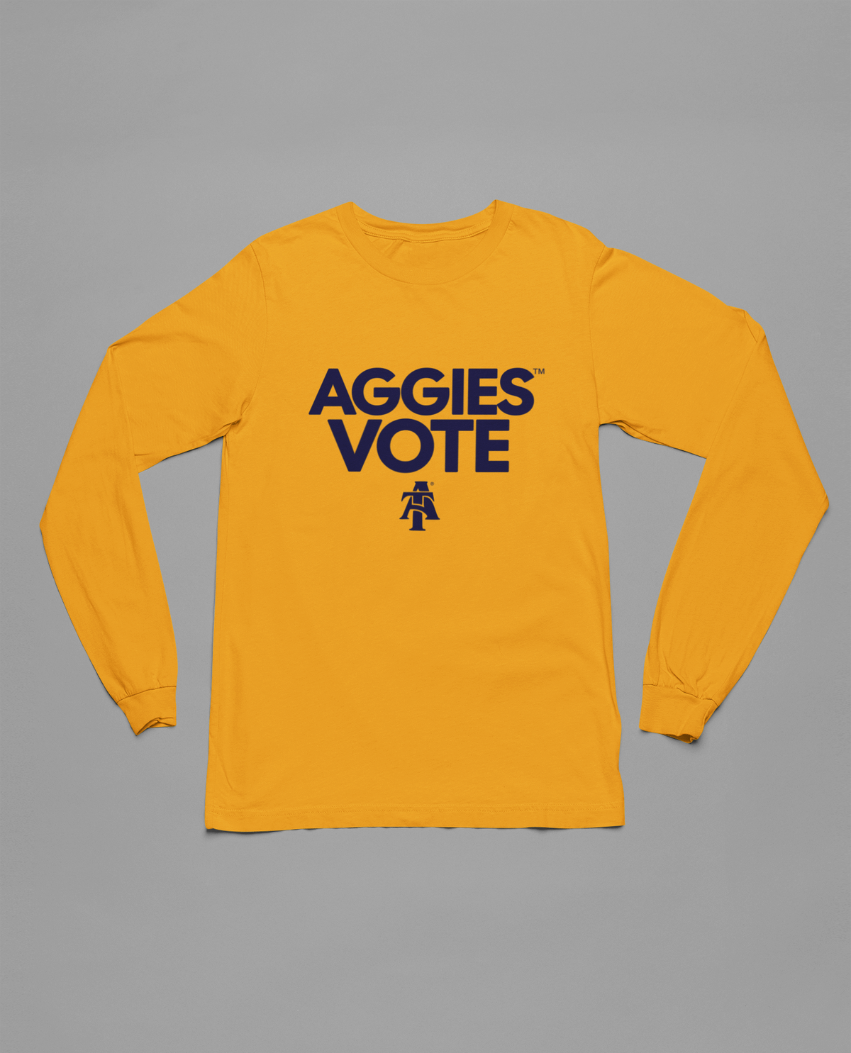 NCAT Aggies Vote t-shirt (Gold)