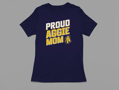 NCAT Proud Aggie Mom T-shirt